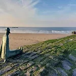 On Belgian Coast Near Beaches Knokke-Heist
