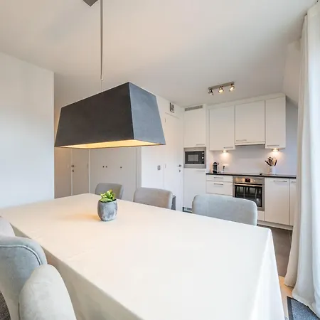 On Belgian Coast Near Beaches * Knokke-Heist