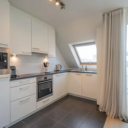 On Belgian Coast Near Beaches * Knokke-Heist