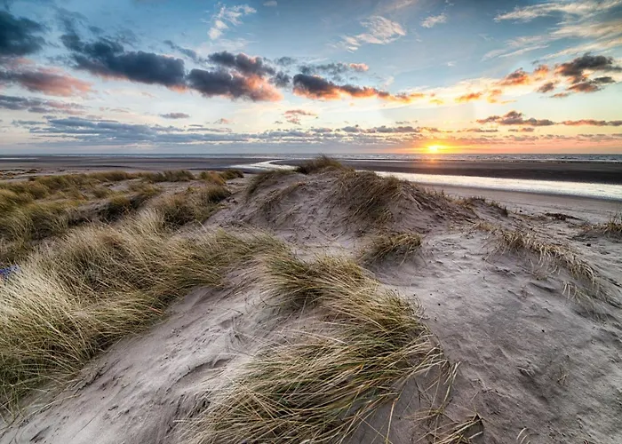 On Belgian Coast Near Beaches * Knokke-Heist